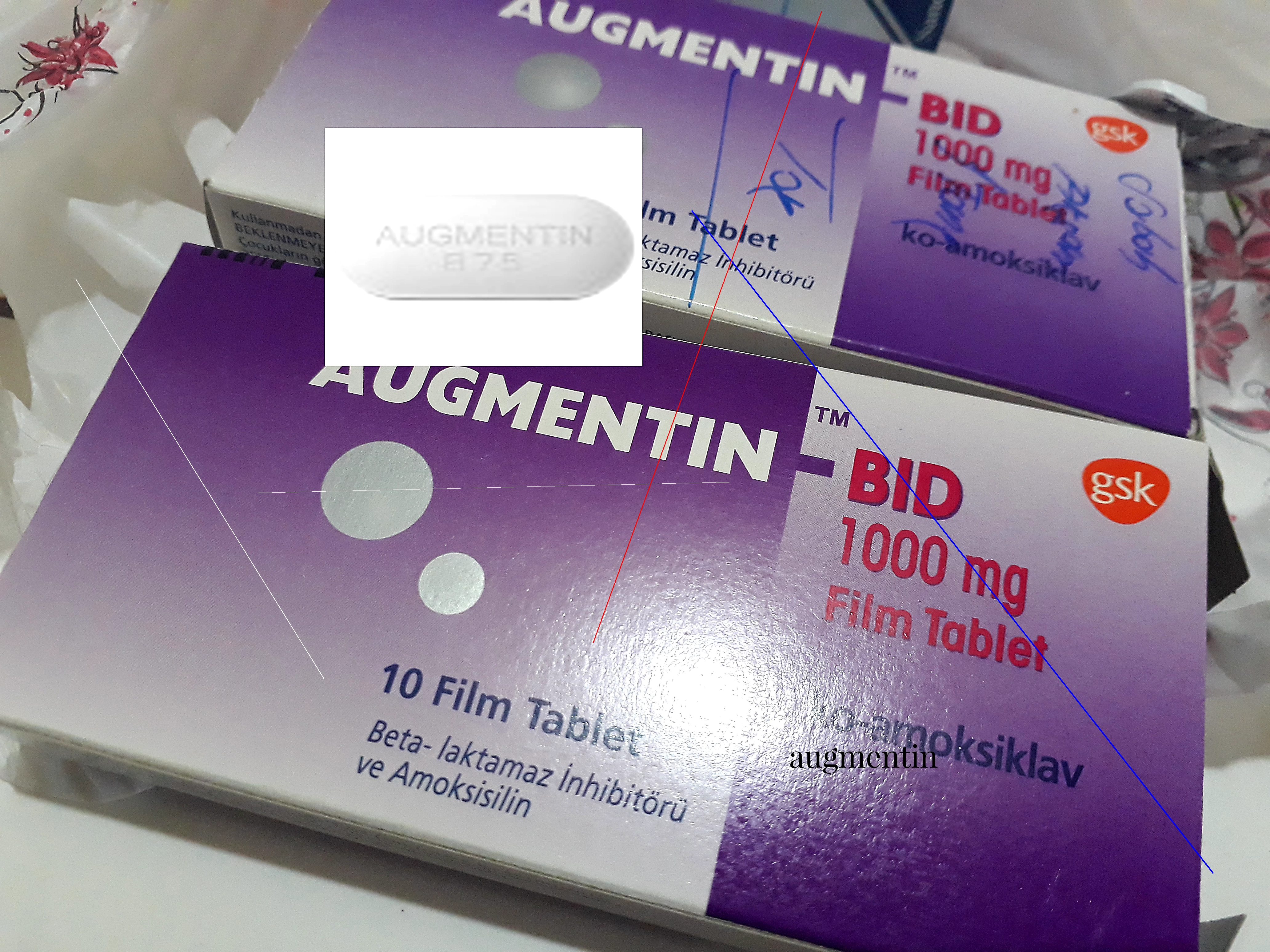 Augmentin comprimé prix